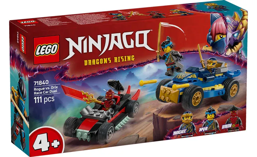 LEGO Ninjago 71840 - Rogue vs. Drix racewagenduel