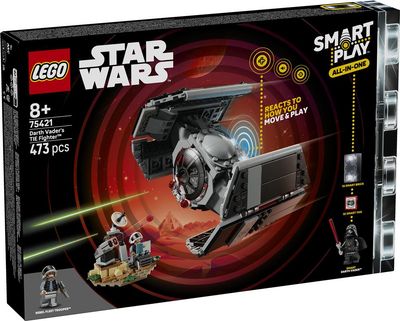 LEGO Star Wars 75421 - SMART Play: Darth Vader's TIE Fighter