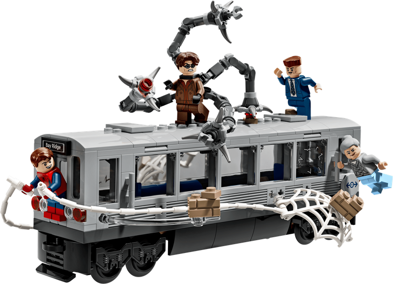 LEGO Marvel 76321 - Spider-Man vs. Doc Ock Subway Train Scene