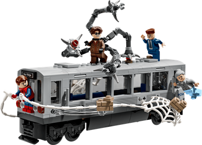 LEGO Marvel 76321 - Spider-Man vs. Doc Ock Subway Train Scene