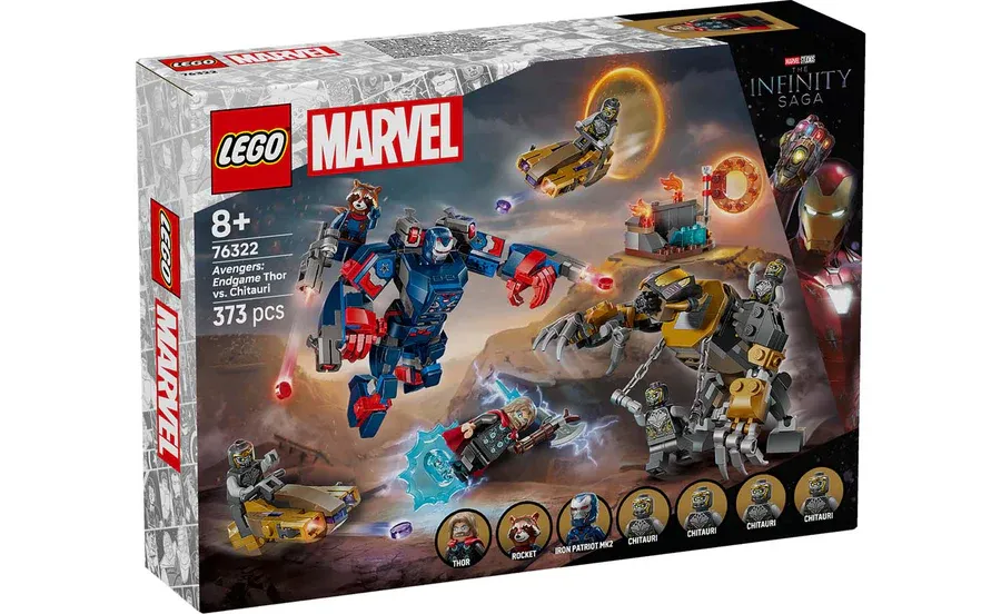 LEGO Marvel 76322 - Avengers: Endgame Thor vs. Chitauri