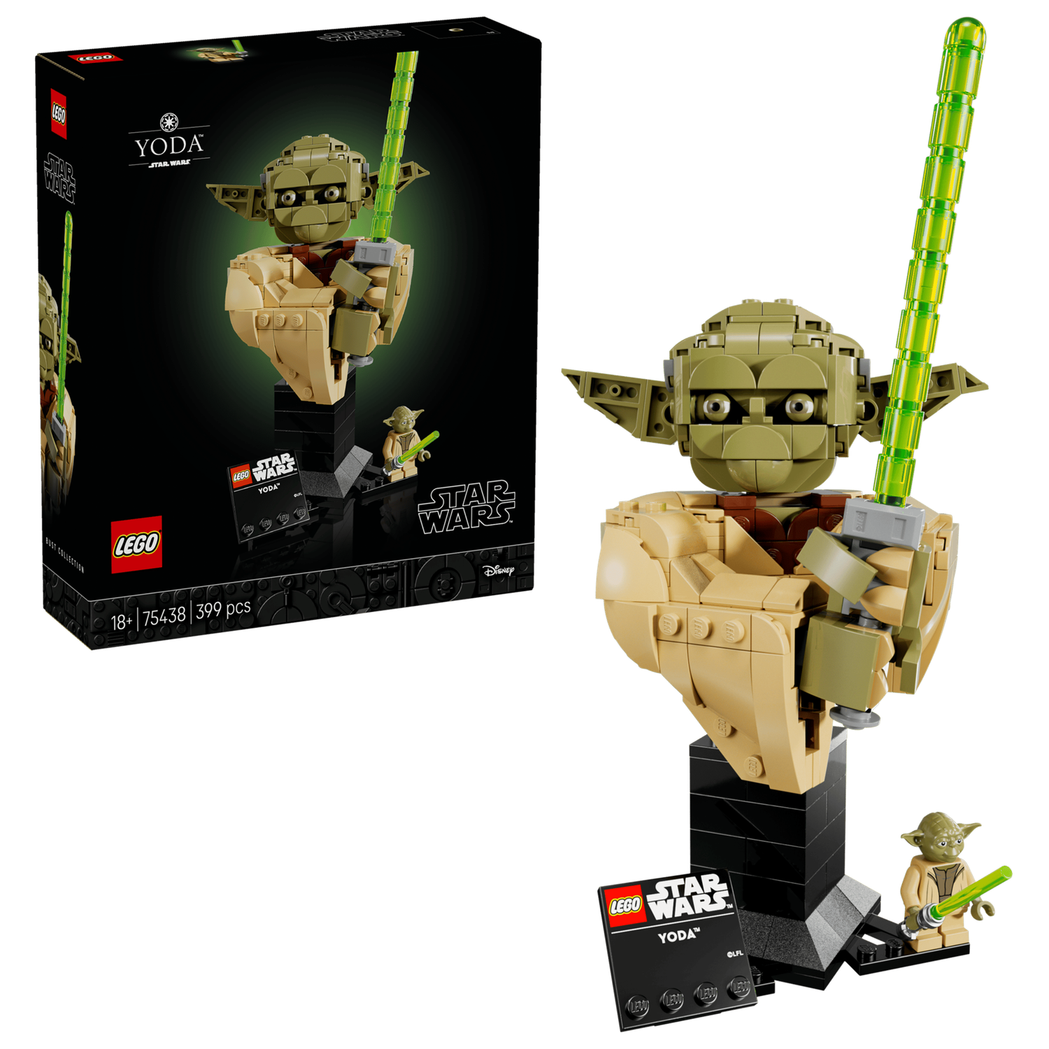 LEGO Star Wars 75438 - Yoda Bust
