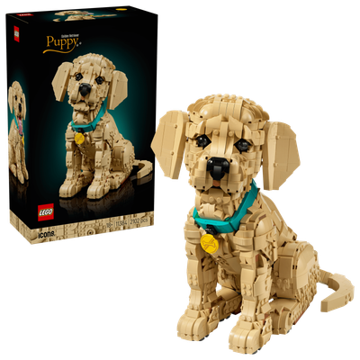 LEGO Icons 11384 - Golden Retriever Puppy LEGO Icons 11384 - Golden Retriever Puppy