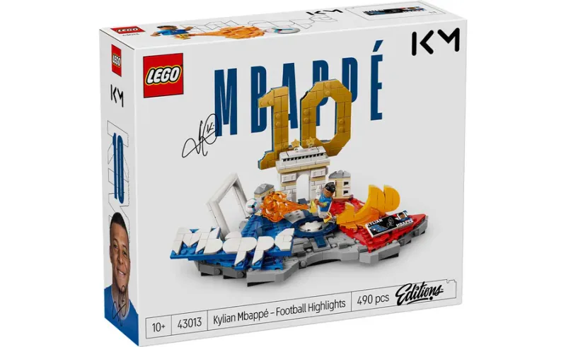 LEGO Editions 43013 - Kylian Mbappé – Football Highlights LEGO Editions 43013 - Kylian Mbappé – Football Highlights