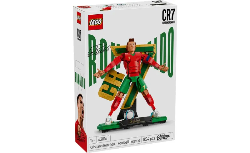 LEGO Editions 43016 - Cristiano Ronaldo – Football Legend