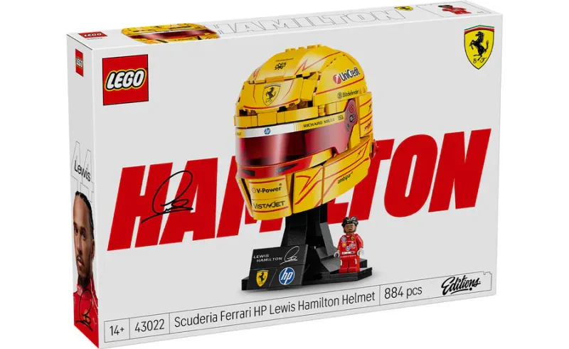 LEGO Editions 43022 - Scuderia Ferrari HP Lewis Hamilton Helmet