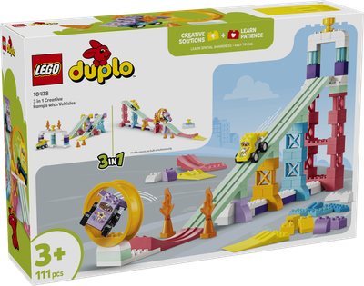LEGO Duplo 10478 - 3 in 1 Creative Ramps with Vehicles LEGO Duplo 10478 - 3 in 1 Creative Ramps with Vehicles
