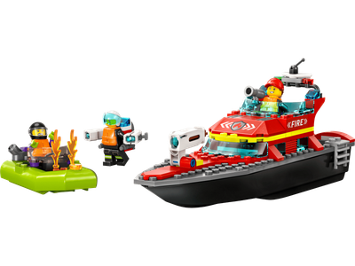 LEGO City 60373 - Fire Rescue Boat