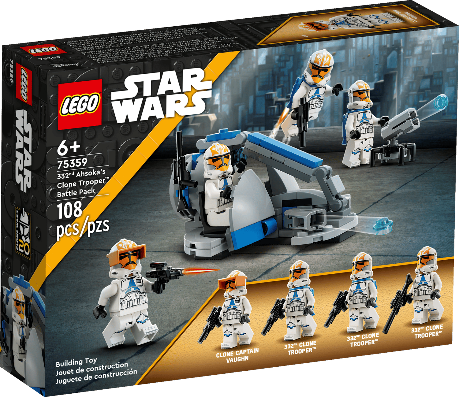 LEGO Star Wars 75359 - 332nd Ahsoka's Clone Trooper Battle Pack
