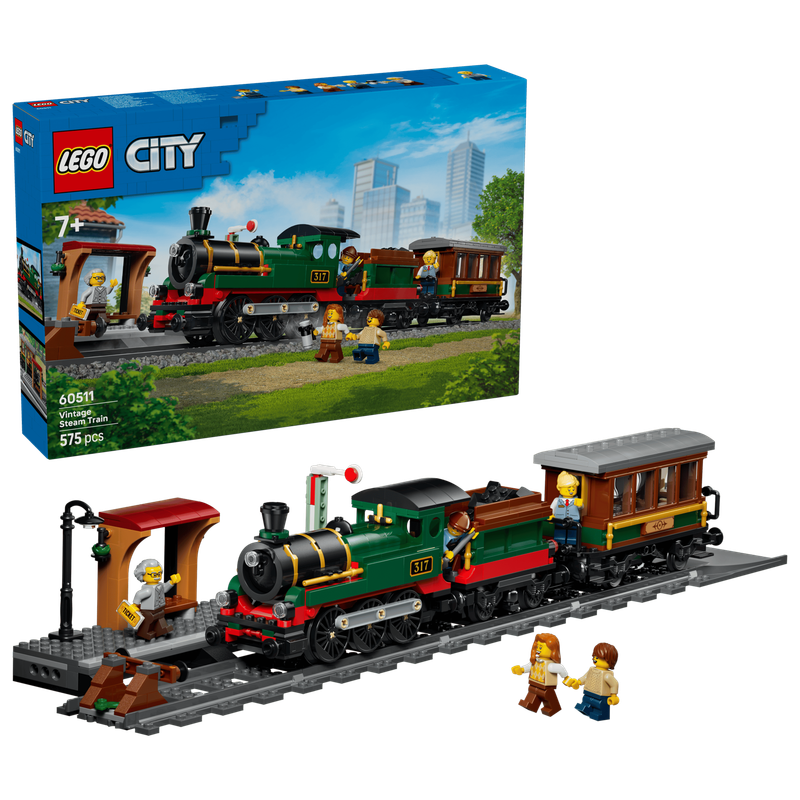LEGO City 60511 - Vintage Steam Train