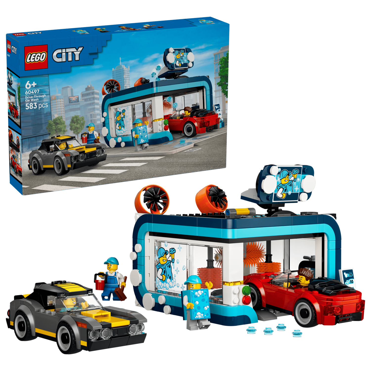 LEGO City 60497 - Drive-Through Car Wash