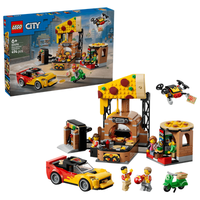 LEGO City 60496 - Pizza Delivery Experience with Vehicles LEGO City 60496 - Pizza Delivery Experience with Vehicles