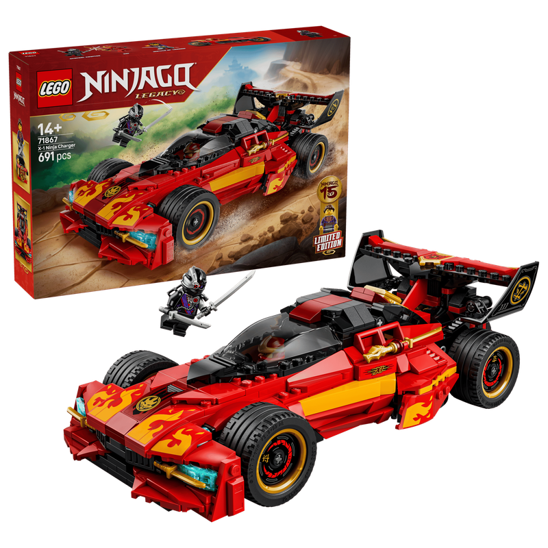 LEGO Ninjago 71867 - X-1 Ninja Charger 15th Anniversary