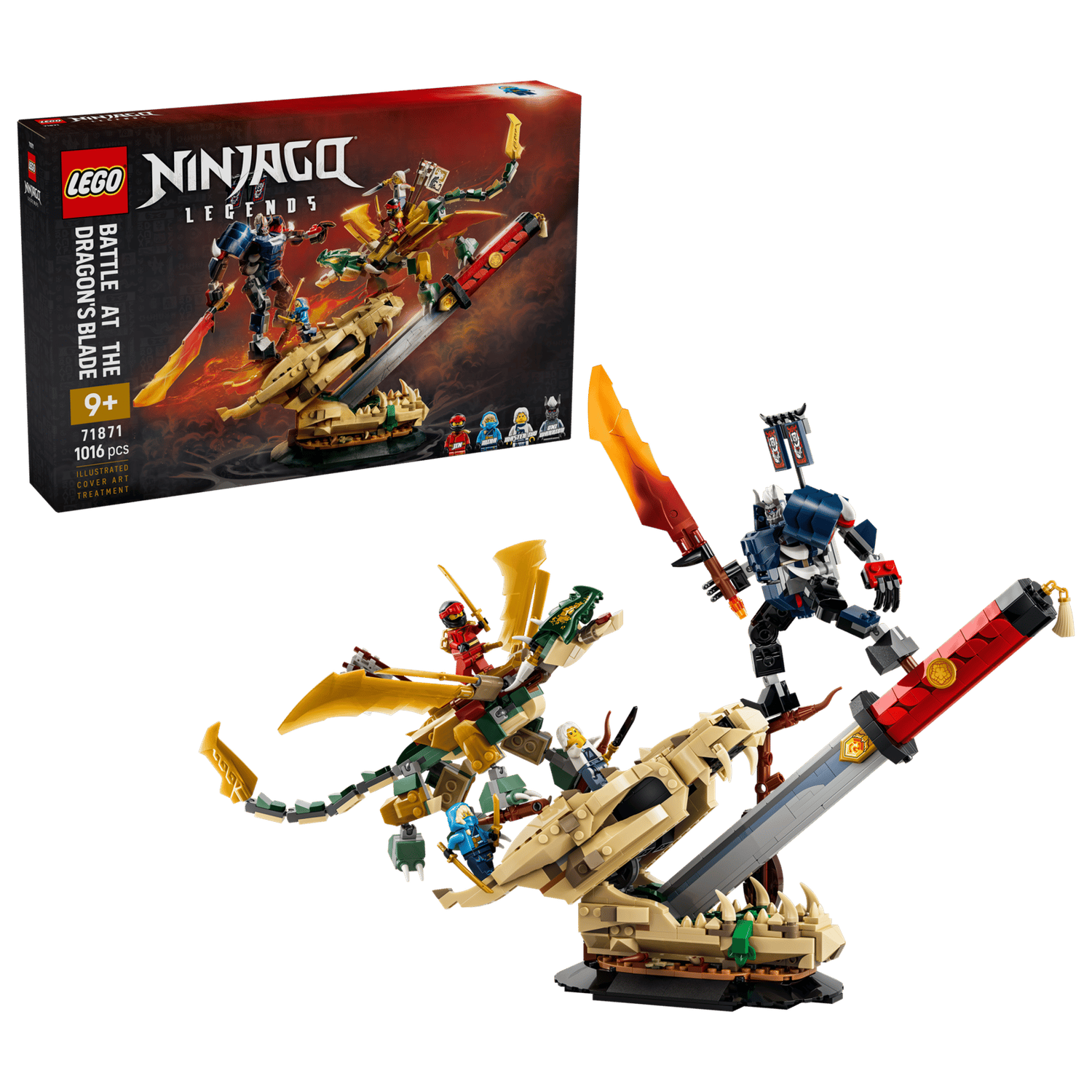 LEGO Ninjago 71871 - Strijd bij het Drakenzwaard