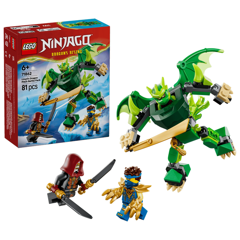 LEGO Ninjago 71862 - Lloyd's Dragon Mech Battle Pack