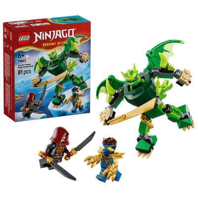 LEGO Ninjago 71862 - Lloyd's Dragon Mech Battle Pack