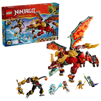 LEGO Ninjago 71868 - Wyldfyre's Transforming Dragon Mech