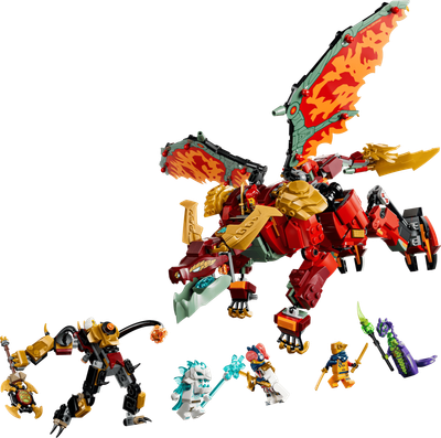 LEGO Ninjago 71868 - Wyldfyre's Transforming Dragon Mech