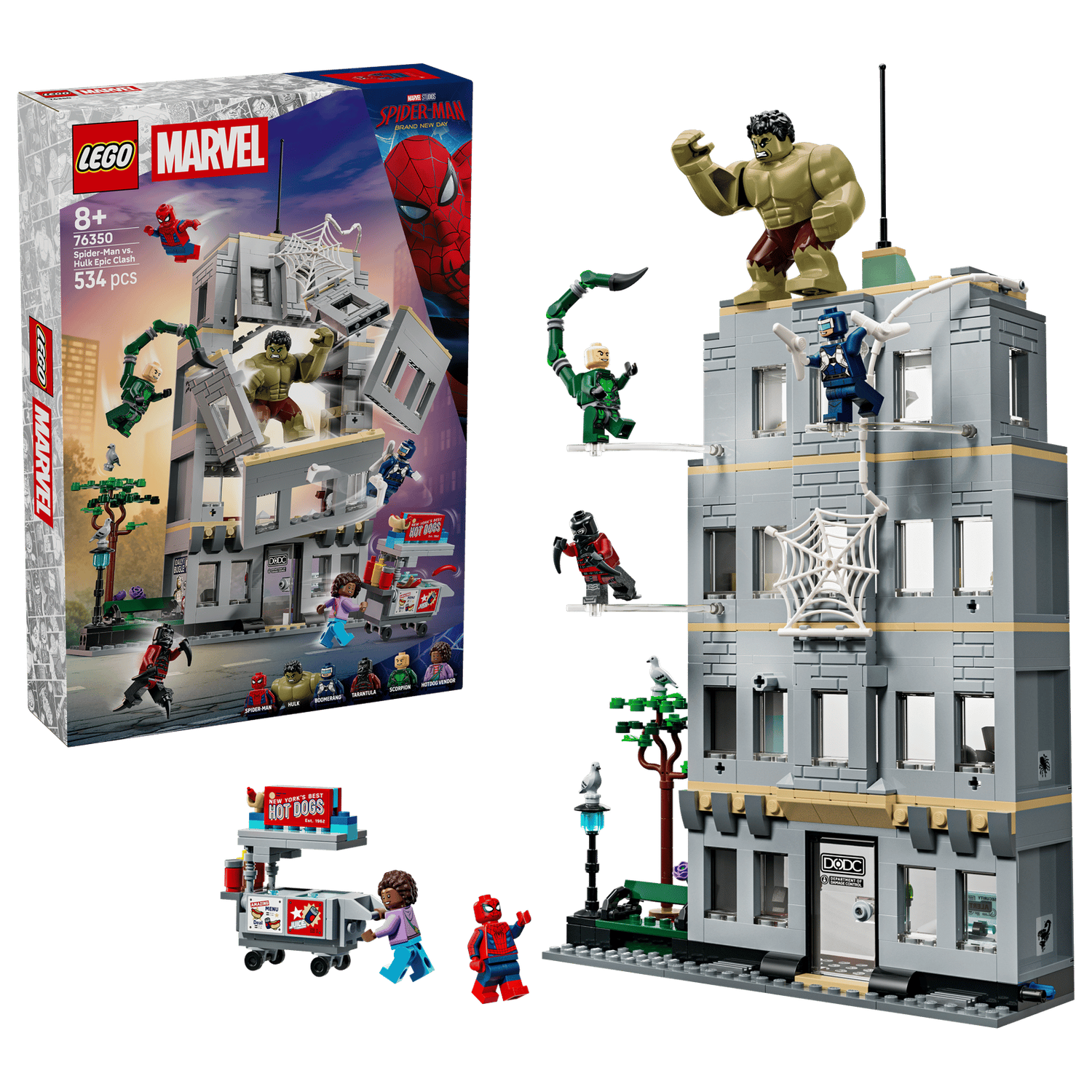 LEGO Marvel 76349 - Spider-Man vs. Hulk Epic Clash