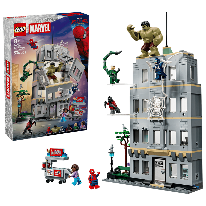 LEGO Marvel 76349 - Spider-Man vs. Hulk Epic Clash