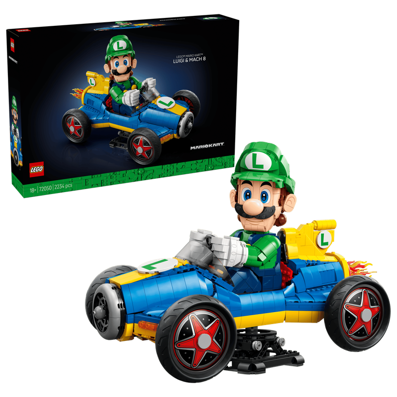 LEGO Super Mario 72050 - Mario Kart – Luigi and Mach 8
