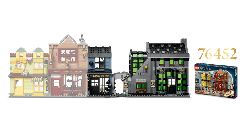 LEGO Harry Potter 76471 - Knockturn Alley Wizarding Shops
