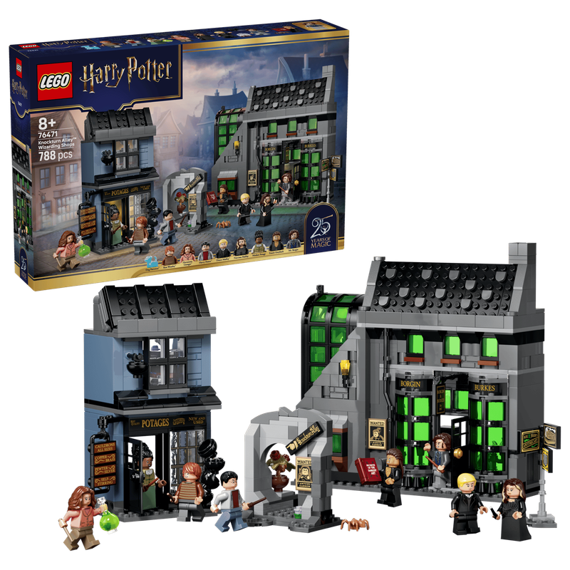 LEGO Harry Potter 76471 - Knockturn Alley Wizarding Shops