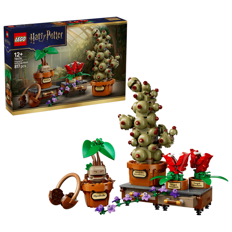 LEGO Harry Potter 76474 - Hogwarts Herbology Plants