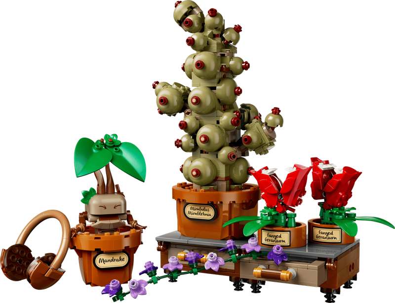LEGO Harry Potter 76474 - Hogwarts Herbology Plants