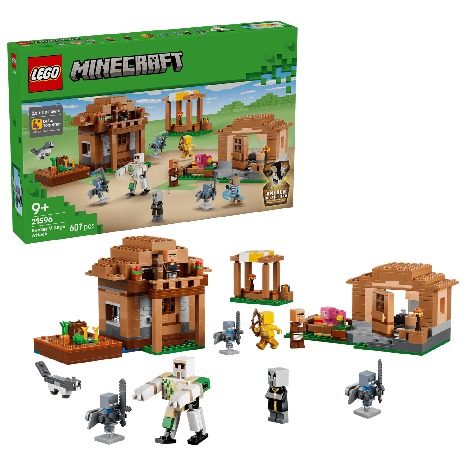 LEGO Minecraft 21596 - Evoker Village Attack