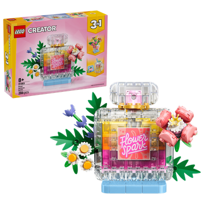 LEGO Creator 3-in-1 31383 - Floral Decor Perfume Bottle