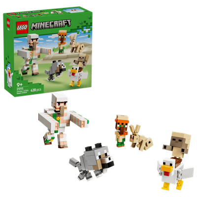 LEGO Minecraft 21592 - Chicken Jockey Desert Attack