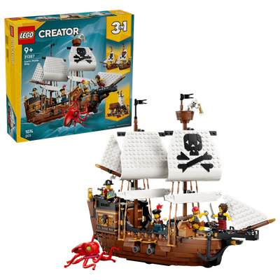 LEGO Creator 3-in-1 31387 - Iconic Pirate Ship LEGO Creator 3-in-1 31387 - Iconic Pirate Ship