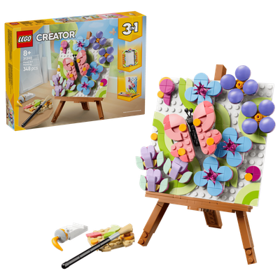 LEGO Creator 3-in-1 31390 - Floral Art Decor Painting LEGO Creator 3-in-1 31390 - Floral Art Decor Painting