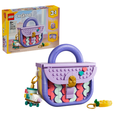 LEGO Creator 3-in-1 31391 - Art Fashion Bag with Storage LEGO Creator 3-in-1 31391 - Art Fashion Bag with Storage