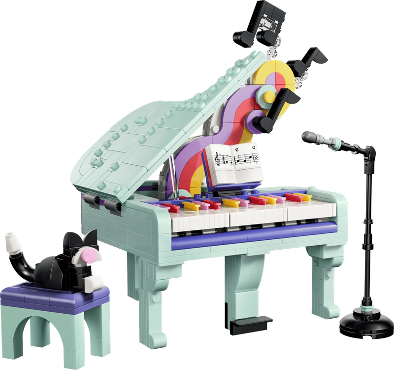 LEGO Creator 3-in-1 31392 - Music Decor Piano with Cat