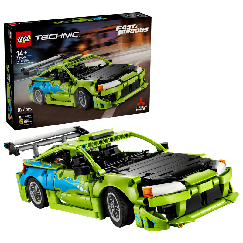 LEGO Technic 42229 -Fast and Furious Mitsubishi Eclipse car