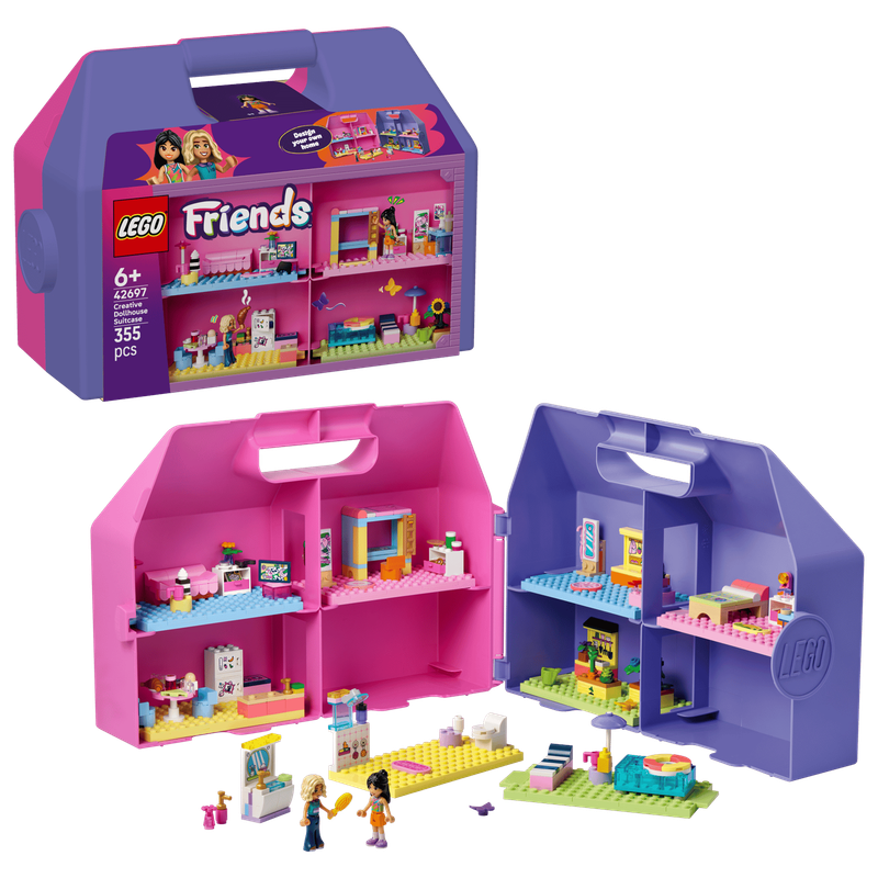 LEGO Friends 42697 - Creative Dollhouse Suitcase