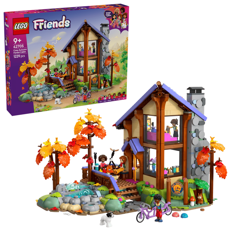 LEGO Friends 42705 - Cozy Fall Forest Cabin