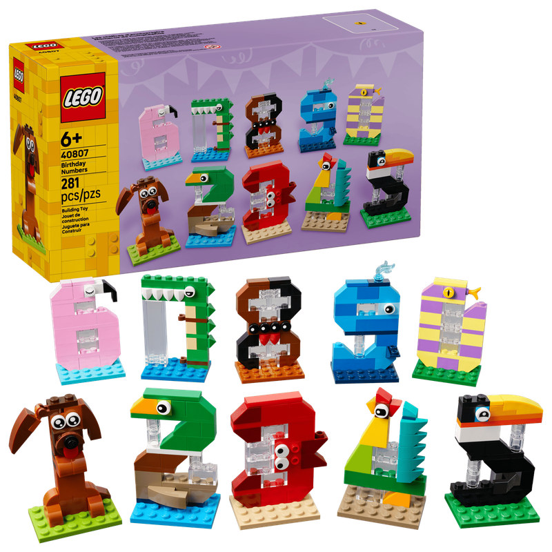 LEGO Seasonal 40807 - Birthday Numbers
