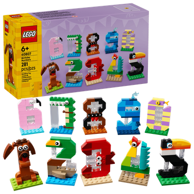 LEGO Seasonal 40807 - Birthday Numbers
