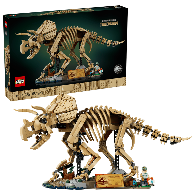 LEGO Jurassic World 77985 - Dinosaur Fossils: Triceratops