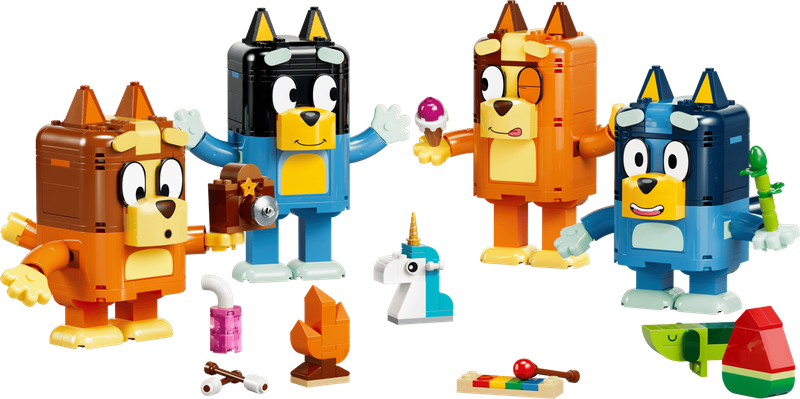 LEGO Bluey 11217 - Brick-Built Bluey Family