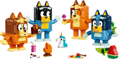 LEGO Bluey 11217 - Brick-Built Bluey Family