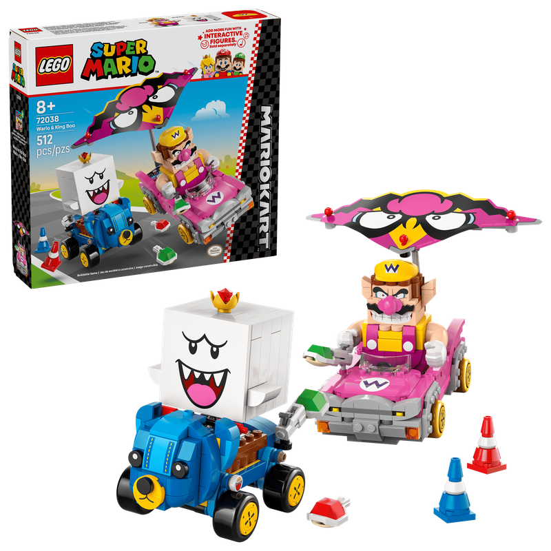 LEGO Super Mario 72038 - Mario Kart – Wario &amp; King Boo