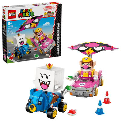LEGO Super Mario 72038 - Mario Kart – Wario & King Boo LEGO Super Mario 72038 - Mario Kart – Wario & King Boo