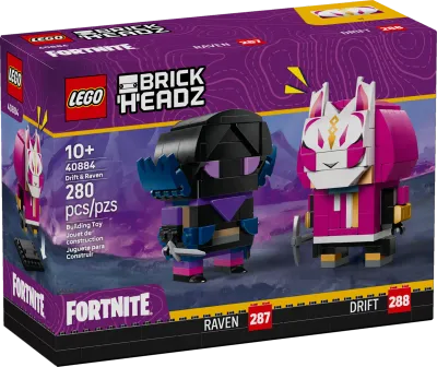 LEGO BrickHeadz 40884 - Drift &amp; Raven Figures