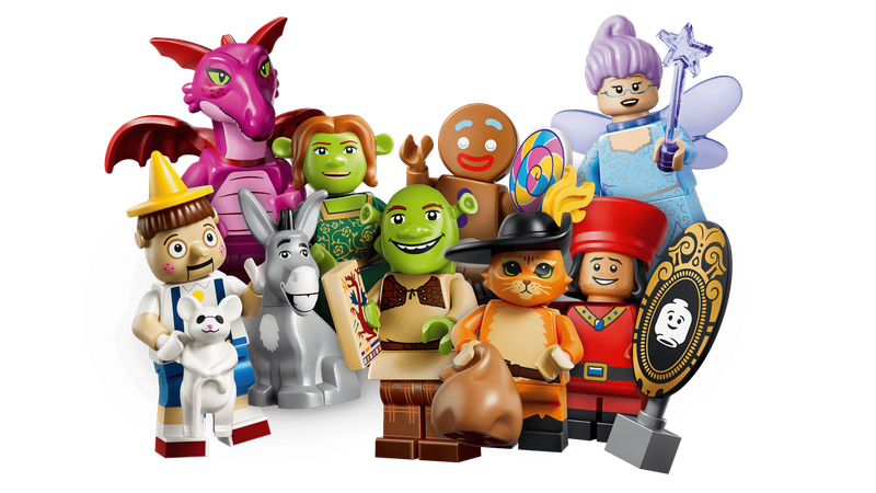 LEGO Minifigures 71053 - Shrek Minifigures (complete serie)