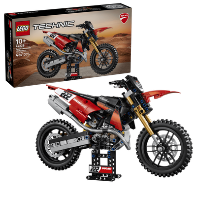 LEGO Technic 42238 -Ducati Desmo450 MX Factory Motorcycle LEGO Technic 42238 -Ducati Desmo450 MX Factory Motorcycle
