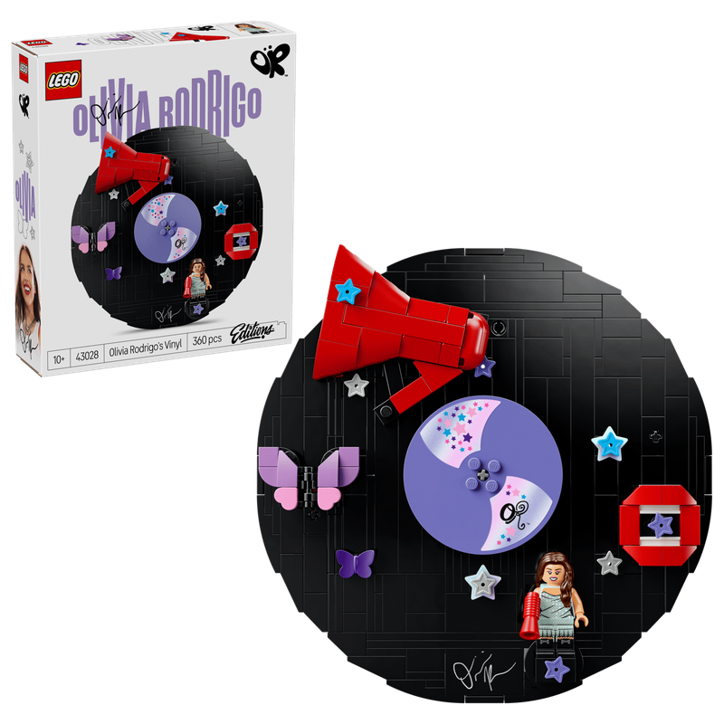 LEGO Editions 43028 - Olivia Rodrigo's Vinyl LEGO Editions 43028 - Olivia Rodrigo's Vinyl